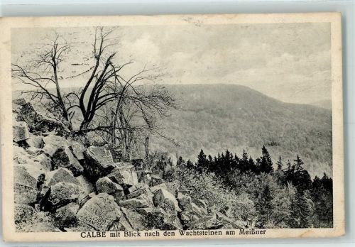 Schwalbenthal Blick nach en Wachtsteinen am Meißner