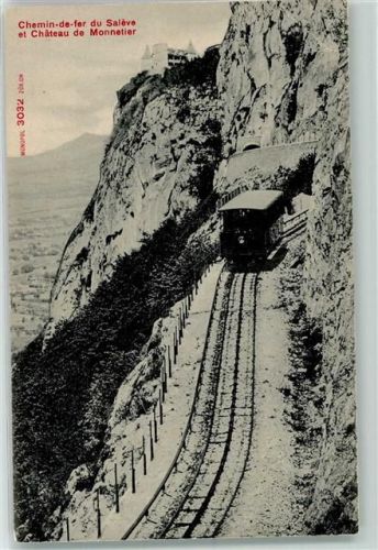 Bonhomme de Tsalevey Chemin de fer du Saleve et Chateau de Monnetier