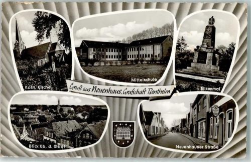 Neuenhaus Mittelschule Ehrenmal Neuenhauser Strasse