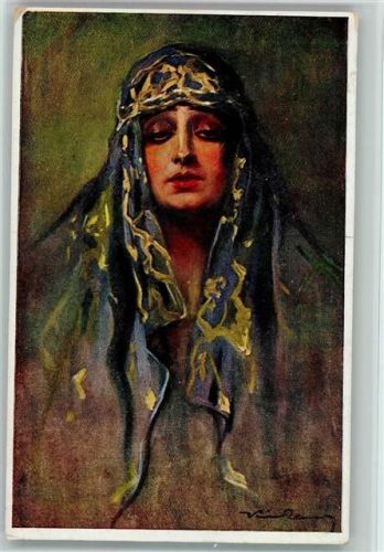 1918 Studienkopf Nr. 70 - sign Kiss Rezsö