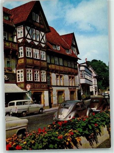 Bad Salzuflen Alte Giebelhäuser VW-Käfer