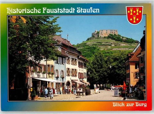 Staufen Blick zur Burg