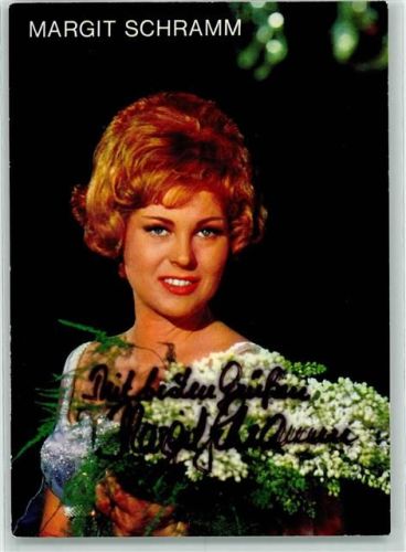 Margit Schramm Originalautogramm