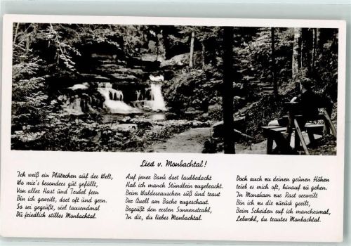 Bad Liebenzell Lied vom Monbachtal