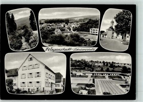 Wagenstadt Rückseite mit Abschürfungen und Kleberesten