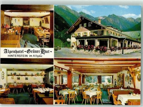 Hinterstein Hotel Grüner Hut
