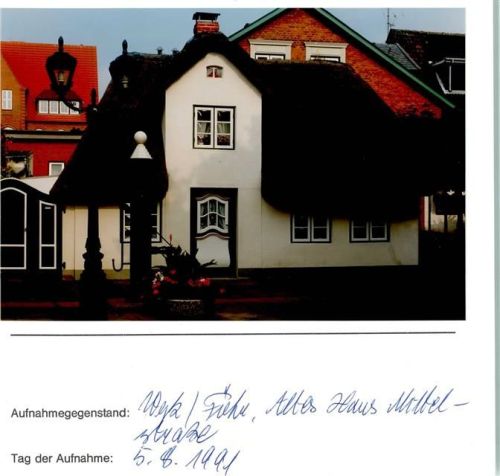 Wyk Foto montiert auf Karton