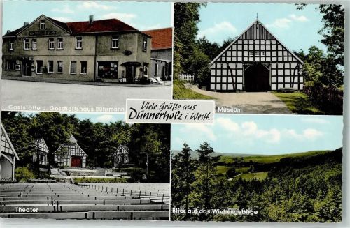 Bünde Dünnerholz Gasthof Bührmann Theater Museum