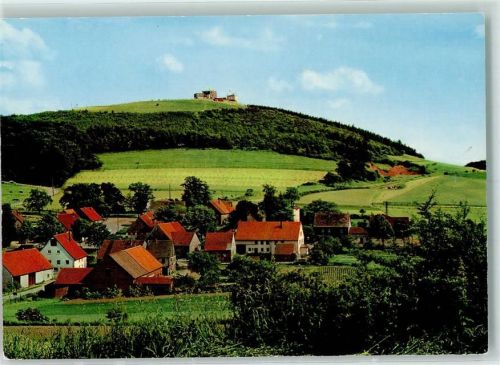 Köterberg Rückseite mit Abschürfungen bzw Kleberesten