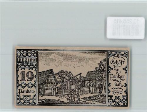 Pankow Notgeld 50 Pfennig