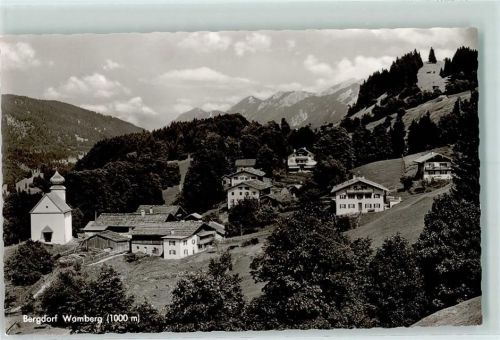 Wamberg Rückseite mit Abschürfungen bzw Kleberesten