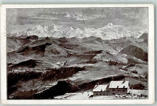 Kitzbühel 1938 Kitzbühler Horn Gipfelhaus