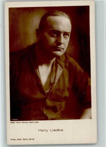 Harry Liedke Verlag Ross 1280-4 Filmschauspieler Foto AK
