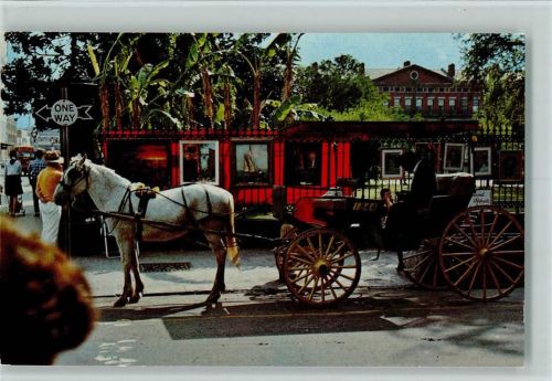 New Orleans 1975 French Quarter Sightseeing - Carriage -