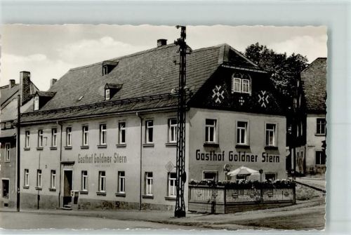 Sayda FDGB-Vertragsheim Gasthof Goldener Stern