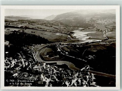 Villers-le-Lac Fliegeraufnahme