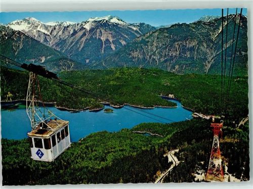 Garmisch Bayr. Zugspitzbahn Eibsee Zugspitze