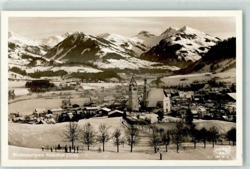 Kitzbühel Winter Skifahrer