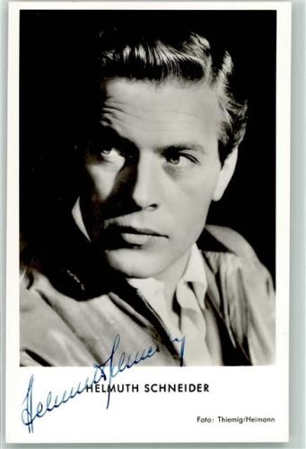 Helmuth Schneider Originalautogramm
