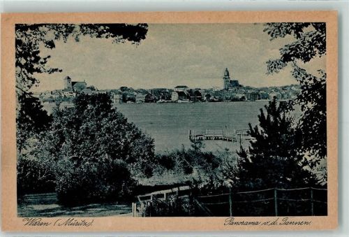 Waren Panorama v. d. Tannen
