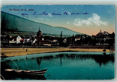 St-Blaise 1920 St. Blaise et la jetee