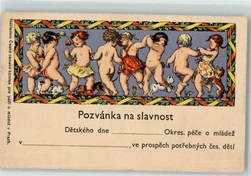 Pozvanka na slavnost Einladung Jugendhilfe