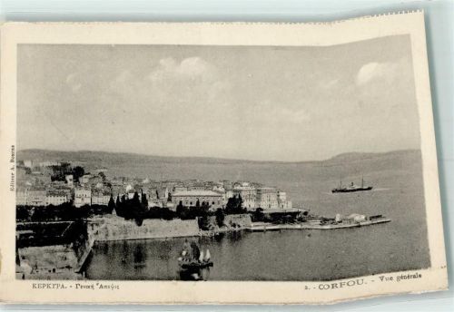 Corfu 1920 Hafen