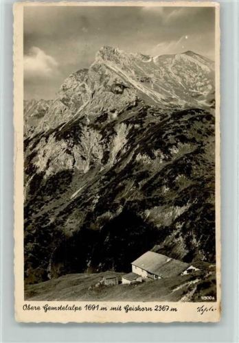 Obergemstelalpe Geishorn