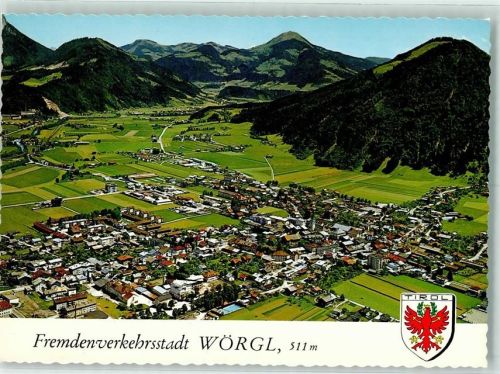 Wörgl Fliegeraufnahme mit Hohe Salve