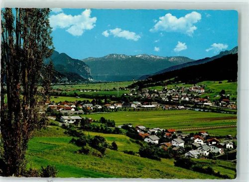Pfaffenhofen Blick von Telfs auf Pfaffenhofen gegen Martinswald und Patscherkofel