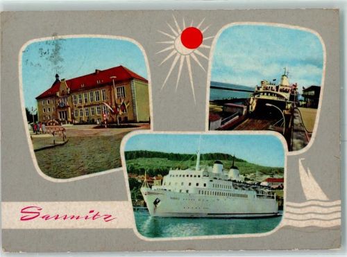Sassnitz Seemannsheim Fährschiff Saßnitz