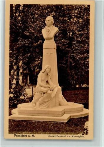 Frankfurt Mozart-Denkmal am Mozartplatz