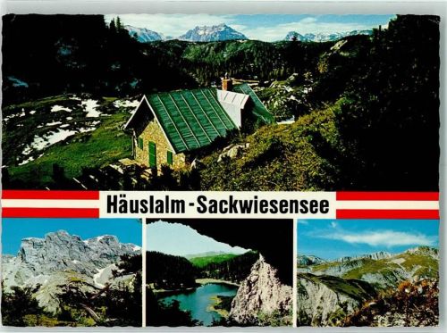 Häuslalm Sackwiesensee Hüttenstempel