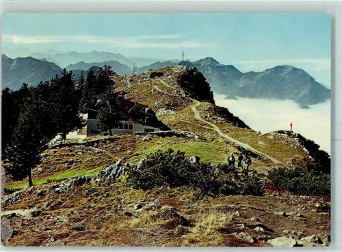 Ruhpolding Rauschberg Gasthaus Gipfelkreuz