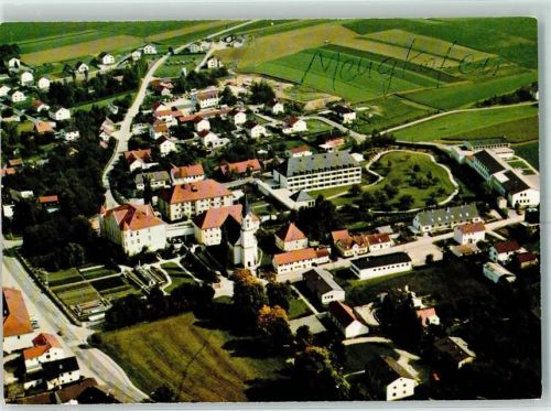 Mengkofen Kloster Schwestern vom hl. Kreuz Fliegeraufnahme