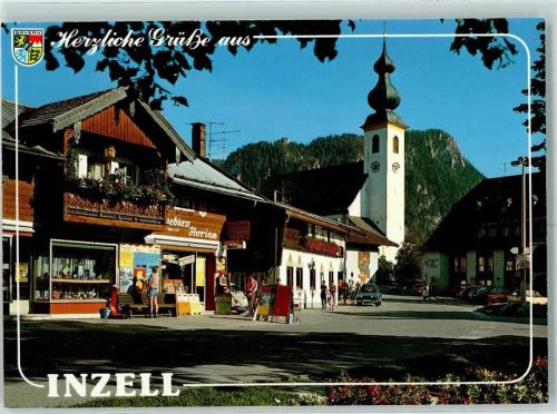 Inzell Zentrum Reisebüro Florian Kirche