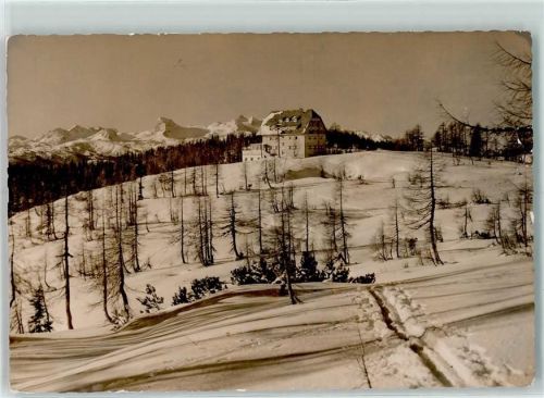 Linzer Tauplitzhaus Hüttenstempel Winter