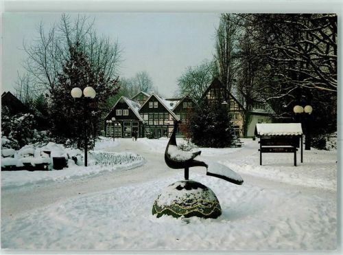 Bad Sassendorf Am Pfauenbrunnen Winter
