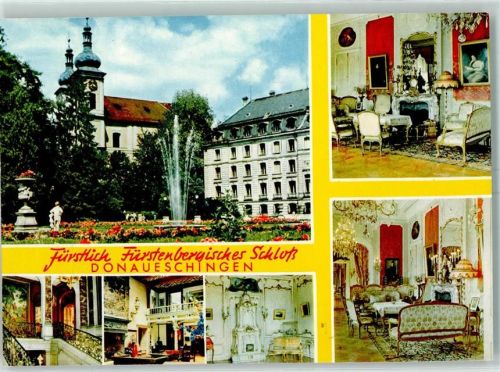 Donaueschingen Fürstlich Fürstenbergisches Schloß Innenansicht