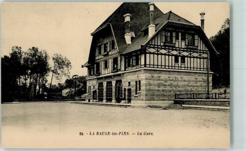Baule 1918 La Gare AK