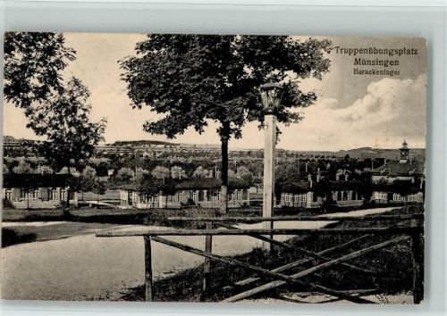 Münsingen Truppenübungsplatz Barackenlager