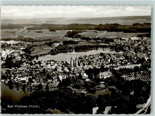 Bad Waldsee Waldsee Fliegeraufnahme