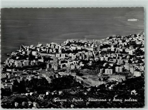 Genova Sturla Panorama e nuovi palazzi