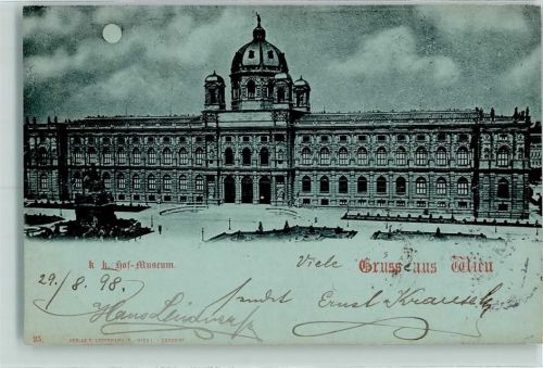 Wien 1898 K. k. Hof-Museum