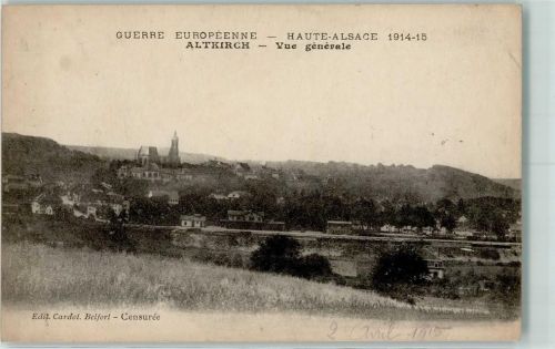 Altkirch Altkirch Guerre Europeenne - Haute Alsace Bahnhof Frankreich