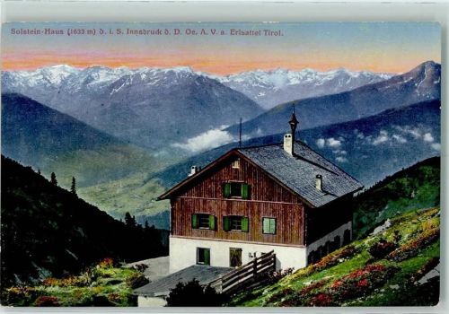 Innsbruck 1913 Solstein Haus AK