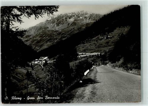 Saint Rhemy en Bossez 1958 Gran San Bernardo