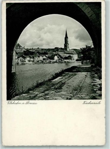 Vilshofen Fischerzeile Donau