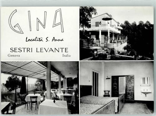 Sestri Levante GINA Lokal Restaurant Hotel Interieur