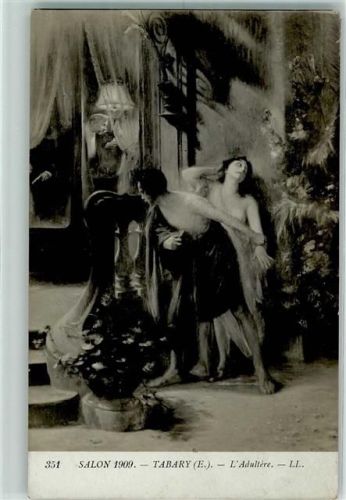 Nr. 351 Salon 1909 Tabary Erotik